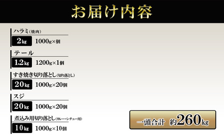 究極の伊賀牛1頭分
