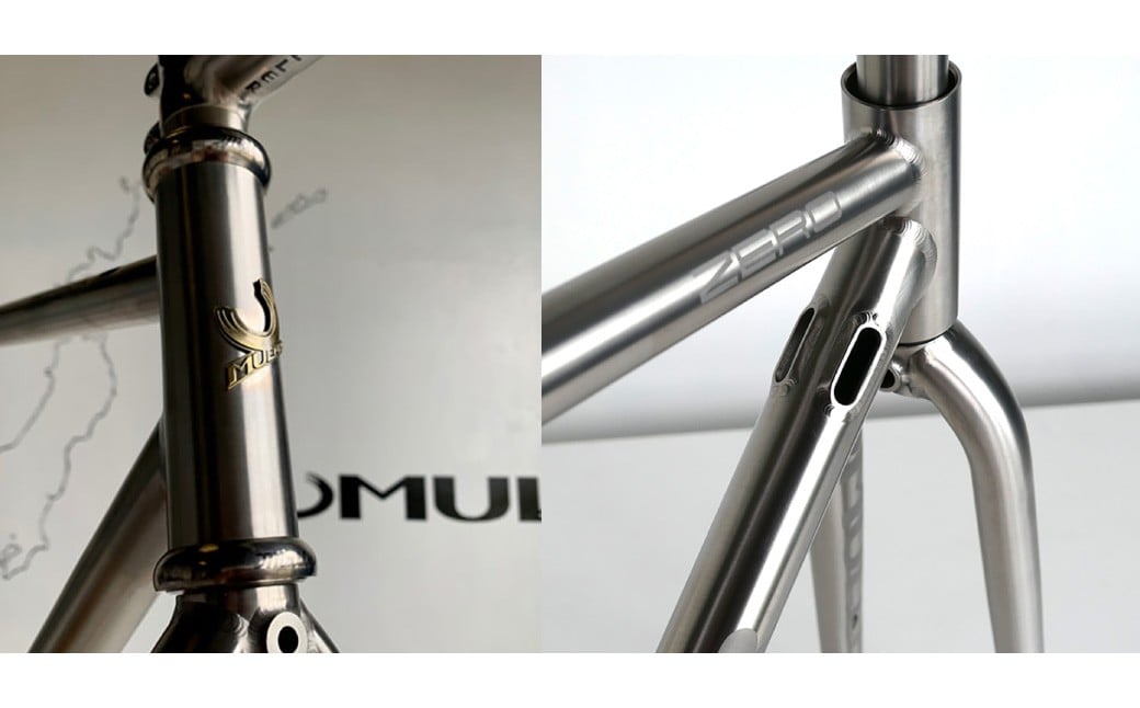 【受注生産】ZEROリムブレーキチタンロードバイク