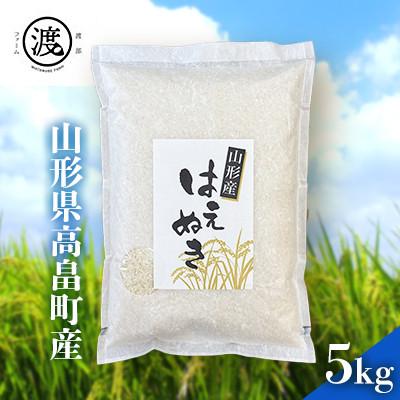 ふるさと納税 高畠町 【毎月定期便】【山形県高畠産】特別栽培米 はえぬき 5kg全12回