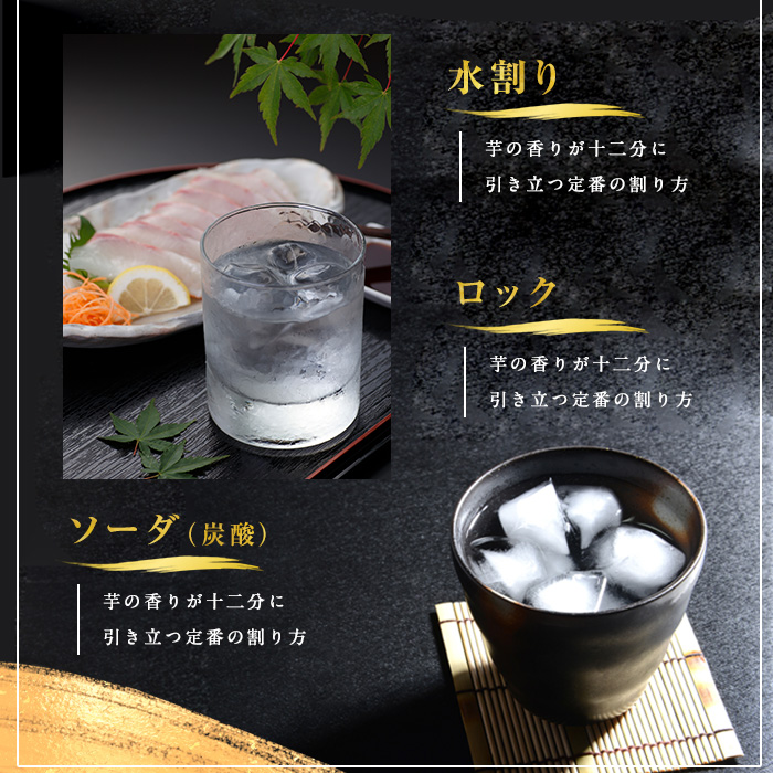 本格焼酎　さつま島美人・島娘セット（900mlの2本入り）定期便　全6回 nagashima-1271