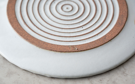 丹波焼 TANBASTYLE リムプレートセット（白） S・M・L 3枚セット 丹波焼 