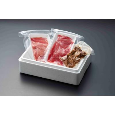 ふるさと納税 静岡市 南マグロ中トロ&赤身&角煮の厳選セット(600g) |  | 01