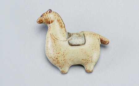 【瀬戸焼】動物ブローチ　5種セット（AC94-98）　/　瀬戸焼 ギフト ブローチ[BBAJ023]