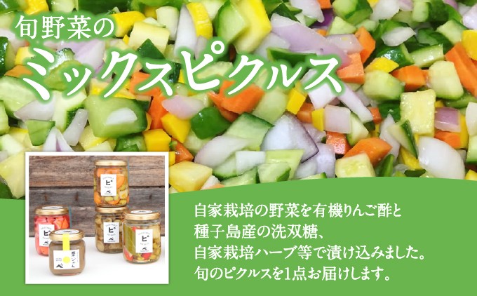 【能勢特産】自然豊かな里山の恵みがつまった農家の手づくり ジャム・ピクルス・ハーブティーのセットA | べじたぶるぱーく株式会社