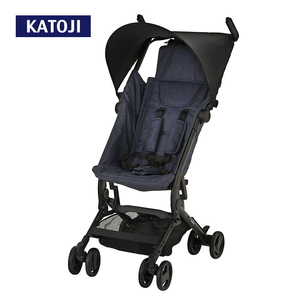 ベビーカー TOBERU デニム｜カトージ KATOJI ブランド ベビー用品 ベビーカー 軽量 コンパクト 折りたたみ 機内持ち込み リュック型 子育て 子ども 子供 赤ちゃん [0565]