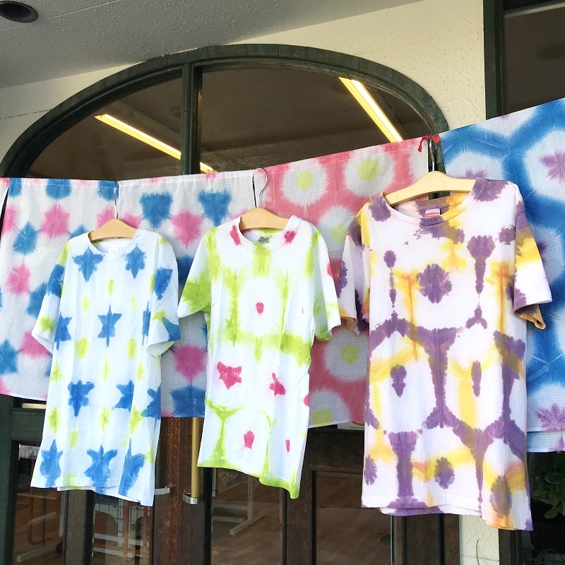 老舗呉服店でTシャツの絞り染め体験（25名様分） 099H2945_イメージ2