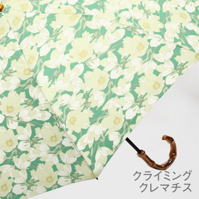 ふるさと納税 東大阪市 EMILY BURNINGHAM 晴雨兼用折りたたみトップレス[クライミングクレマチス] |  | 03