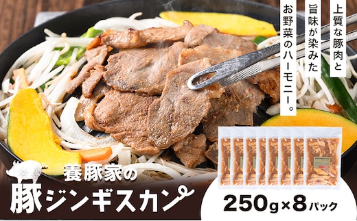 
										
										[1.25-306] 養豚家の豚ジンギスカンセット 250g×8Pセット豚肉 肉 厳選 国産 厳選 お取り寄せ グルメ おかず おすすめ スマイル ポーク 加工品 惣菜 簡単 冷凍 キャンプ BBQ
									