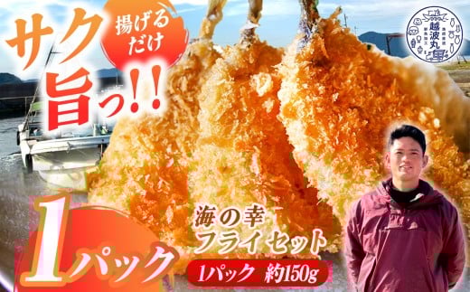 海の幸 フライ セット 1パック｜ 魚 魚介 加工 加工品 フライ 料理 調理 詰め合わせ 冷凍 冷凍食品 惣菜 海 幸 山口県 山口 平生町