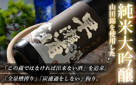 早瀬浦 限定品【数量限定】冷温熟成 早瀬浦 純米大吟醸 1800ml（熟成酒）【入手困難 日本酒 福井 おすすめ 地酒 美浜 早瀬 フルーティ 男酒 硬水 ミネラル 希少 ギフト プレゼント 贈答 山