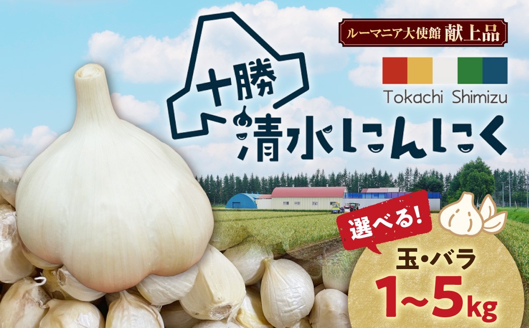 
                  【選べる玉orバラ＋内容量！】北海道産 十勝育ちのにんにく 無添加 国産 にんにく ニンニク ガーリック_S021
                