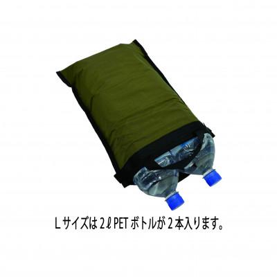 ふるさと納税 富田林市 イスカ《クーラーバッグ》フォールドアップクーラー L モス 登山やキャンプ用。【ISKOT】 |  | 01