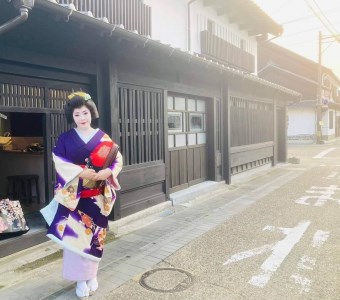 【両築別邸 4名様1泊2食付き】イベント芸妓　ひさ乃絵巻_B142-001