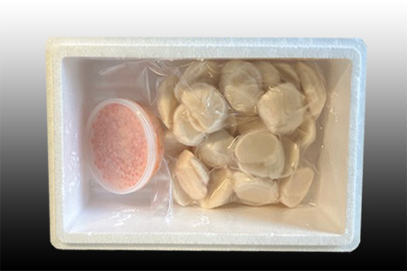 いくら醤油漬け100g×1P、ほたて貝柱500g×1P B-76006