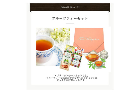 TEA NAVIGATION フルーツティーセット