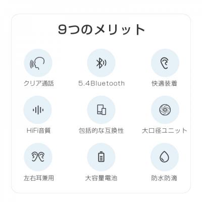 ふるさと納税 名古屋市 ワイヤレスイヤホン Bluetooth 5.4 【2025年最新型】 |  | 01