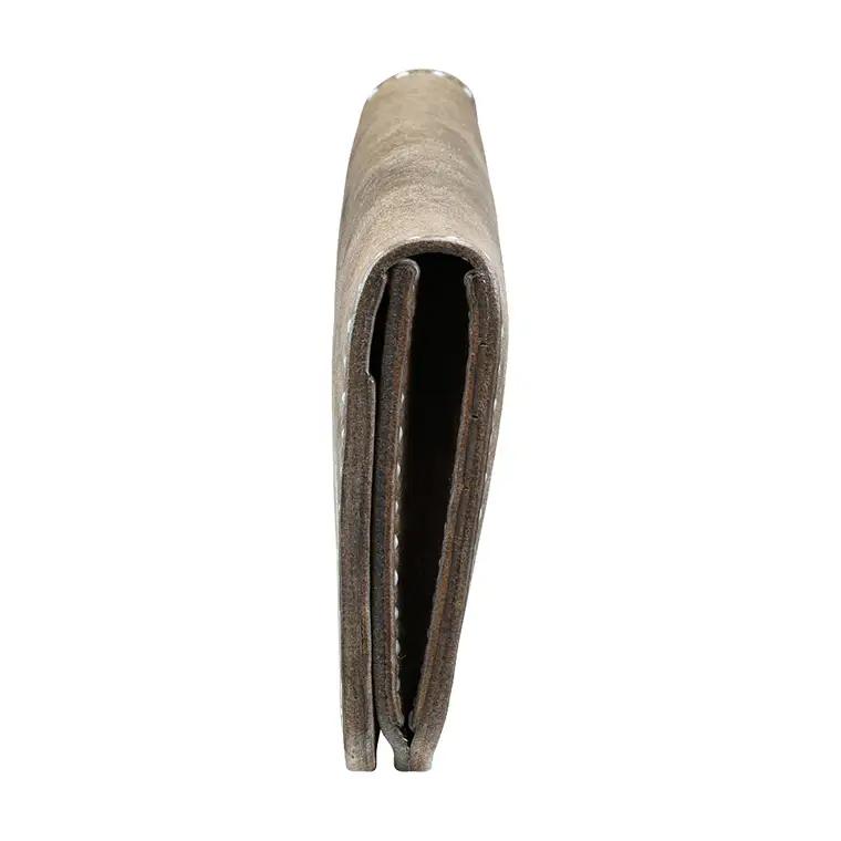豊岡財布 haaki Leather ロングウォレット HLW305 / グリージオ / 長財布 薄型 財布 サイフ ブランド 小銭入れなし 牛皮革 プエブロレザー 革 メンズ レディース ハンドメイ