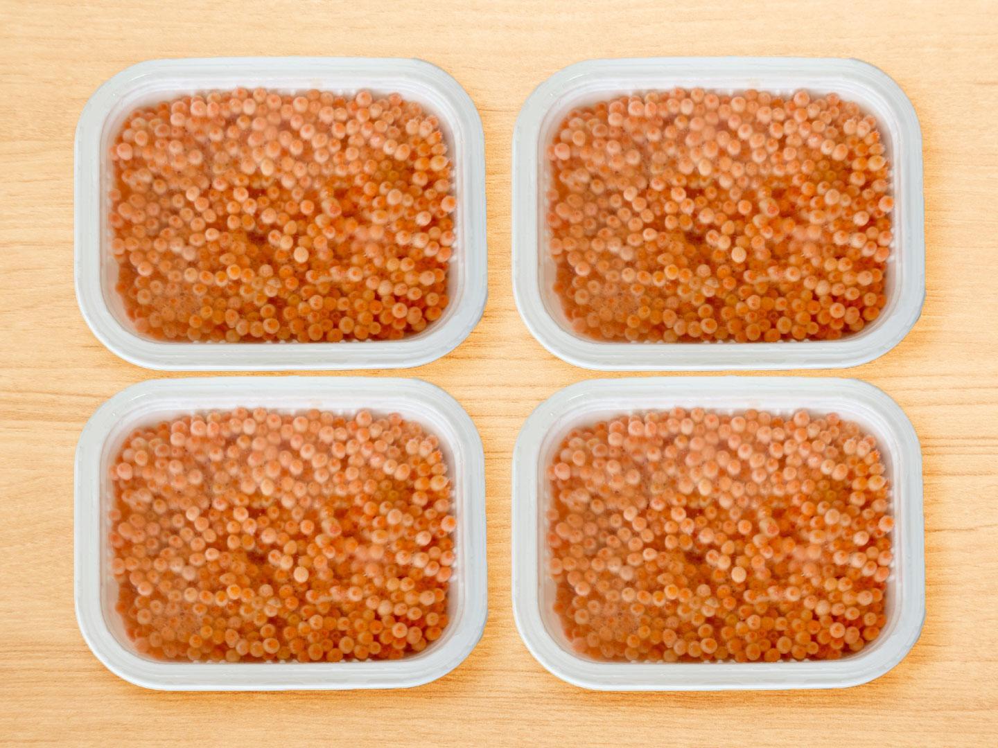 【12/25まで年内お届け】 いくら 鱒いくら醤油漬け 1kg（250g×4）