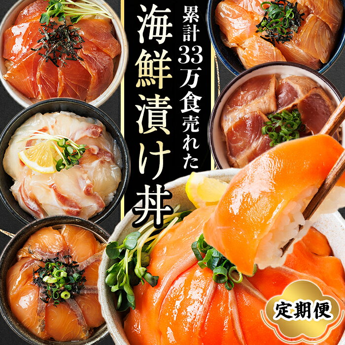 【ふるさと納税】選べる 漬け丼 食べ比べ 定期便 ぶり 真鯛 カンパチ まぐろ サーモン カツオのたたき 小分け 個包装 流水解凍 海鮮丼 海鮮 魚介類 鮮魚 お取り寄せ 鰤 鮪 鯛 【UZ-13・UZ-14・UZ-15】【請関水産】