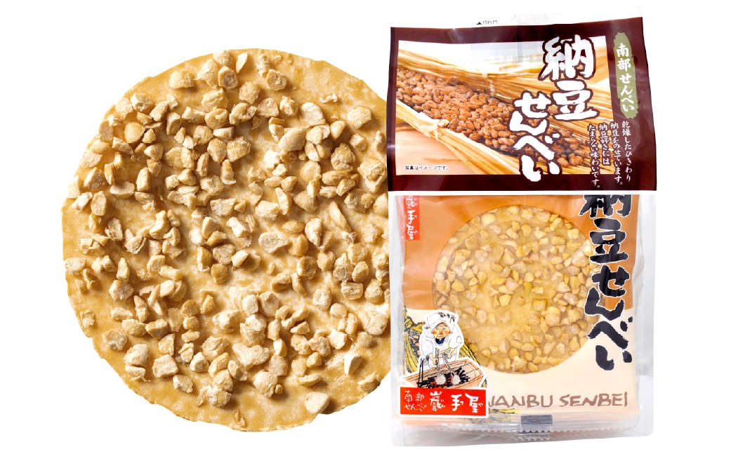 巖手屋納豆せんべい6枚×6袋
