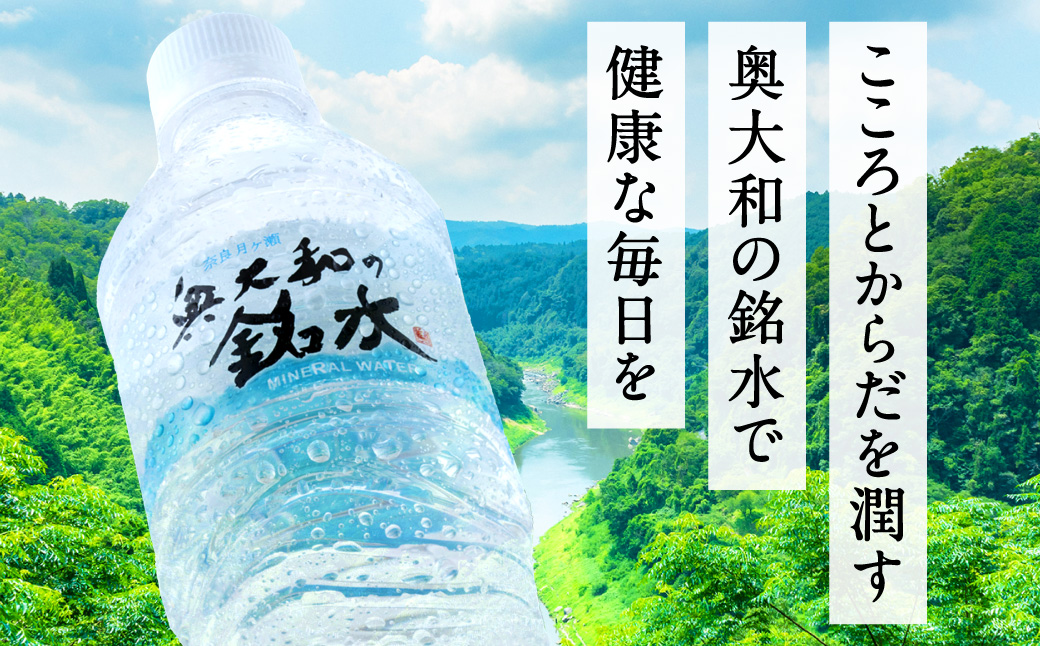 【最短3日発送】奥大和の銘水（月ヶ瀬の水）『500ml×48本セット』シリカ水 軟水 賞味期限2年 長期間保存可能 美味しい水 飲料水 みず ミネラル 美容 備蓄 防災 長期保存 長期保存用 ミネラル