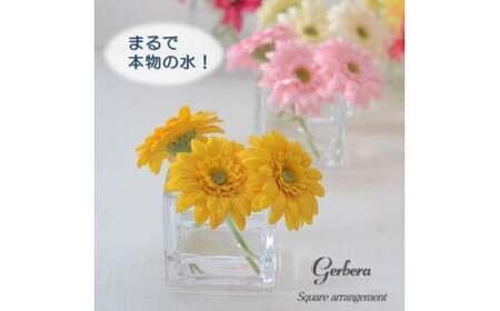 【ホットピンク】 マジカルウォーター ｢ ガーベラ スクエア ｣