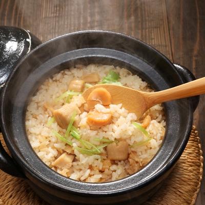 ふるさと納税 紋別市 【無添加】 「紋別漁師食堂」北海道 帆立ほぐしめし4個　|北海道　グルメ　海鮮　炊き込みご飯 |  | 01