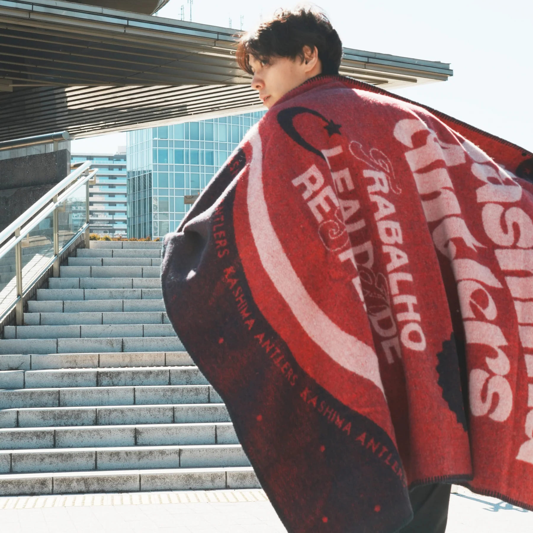 【ふるさと納税】＼鹿島アントラーズ公式グッズ／ ウールブランケット 鹿島アントラーズ グッズ Jリーグ サッカー ブランケット