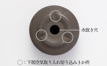 【美濃焼】匠の植木鉢 ミニ ゴールドブルー 彩シリーズ【角山製陶所】観葉植物 鉢植え プランター 多肉植物 雑貨 インテリア ガーデニング 2号鉢相当 陶器 窯変 宇宙 金色 ゴールド 青色 ブルー 