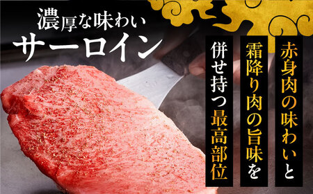 【全2回定期便】博多和牛 サーロイン ステーキ 200g × 2枚《豊前市》【久田精肉店】肉 牛肉 [VBK002]