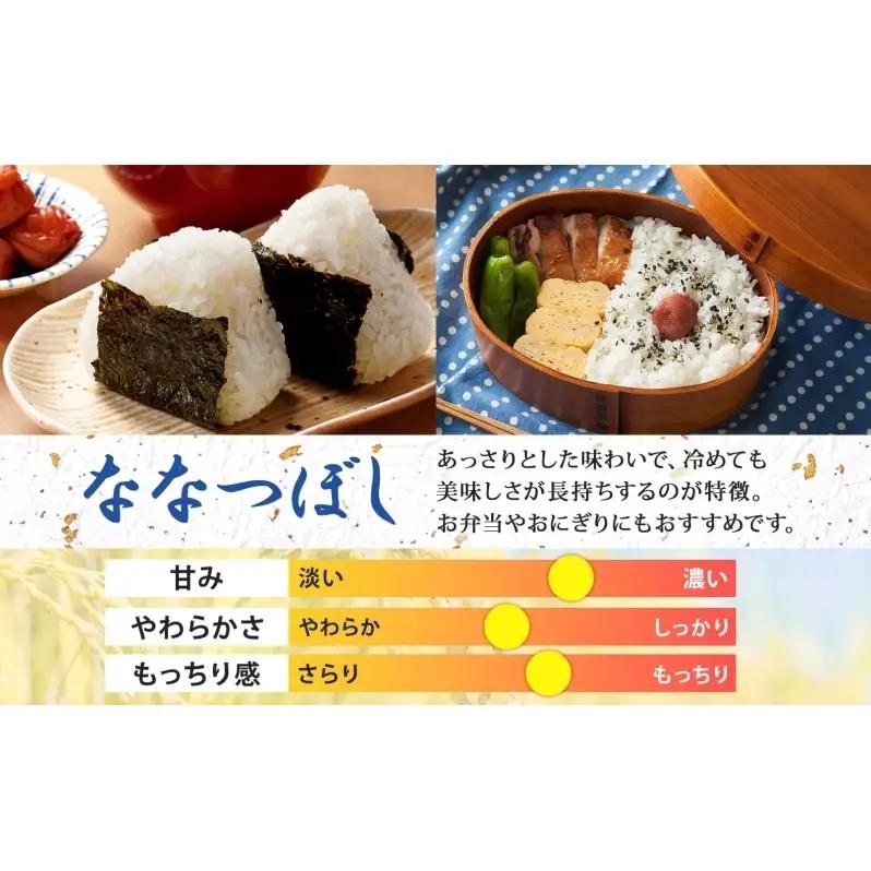 ななつぼし 無洗米 北海道産 令和7年産 ななつぼし【15kg(5kg×3袋)】