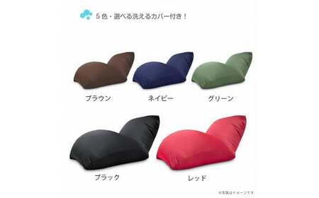 クッション ウルトラビーズクッション MAX レッド