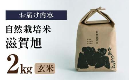 【先行予約】令和8年産 新米 滋賀旭 2kg 玄米 [AQCP038]