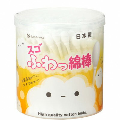 【ふるさと納税】【富田林市産】スゴふわっ綿棒(110本入り)×60個セット　/総本数6,600本【1704020】