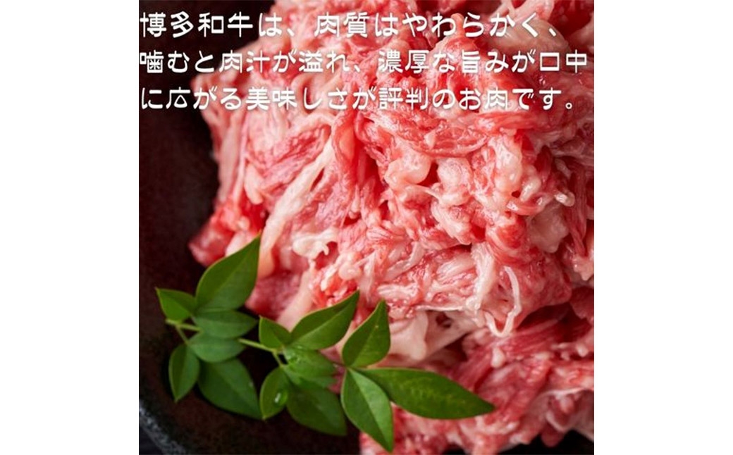 訳あり！博多和牛A4ランク以上 切り落とし 約250g