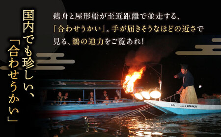 【令和7年6月1日〜9月20日】 日本三大鵜飼 大洲のうかい 貸切 大型船 招待券（定員18名）大洲市観光協会[AGDJ002] 鵜飼 旅行 観光 体験