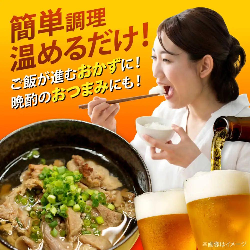 純国産馬 馬スジ煮込み約500g 馬スジ[AYDK016]