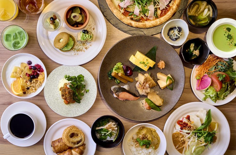 【京都タワーホテル】ランチビュッフェ ペア食事券｜駅近 好アクセス 人気ホテル 食事券［ タワーテラス ランチ ビュッフェ 京のおばんざい 和洋エスニック料理 食事券 2人 駅チカ 便利 グルメ 人気