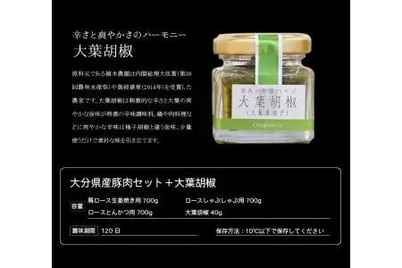 大分県産豚肉セット＋大葉胡椒 A02005