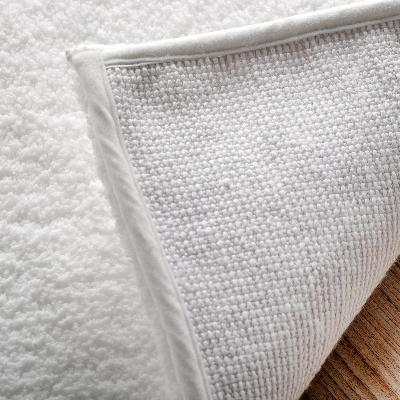 ふるさと納税 九度山町 思わず頬ずりしたくなるバスマット プレミアム45×60cm　ホワイト |  | 02