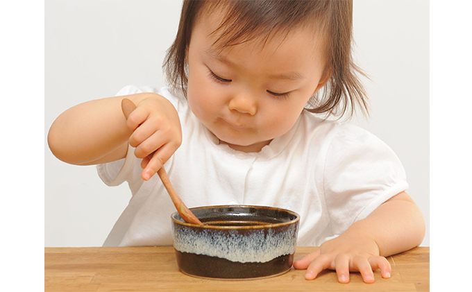 aeru 津軽焼の こぼしにくい 器 （ ボウル ） 食器 陶器 ベビー 赤ちゃん 出産祝い 子供 介護 高齢者 すくいやすい ベビー用品 ベビー食器 こども食器 離乳食 電子レンジ対応 レンジ対応 