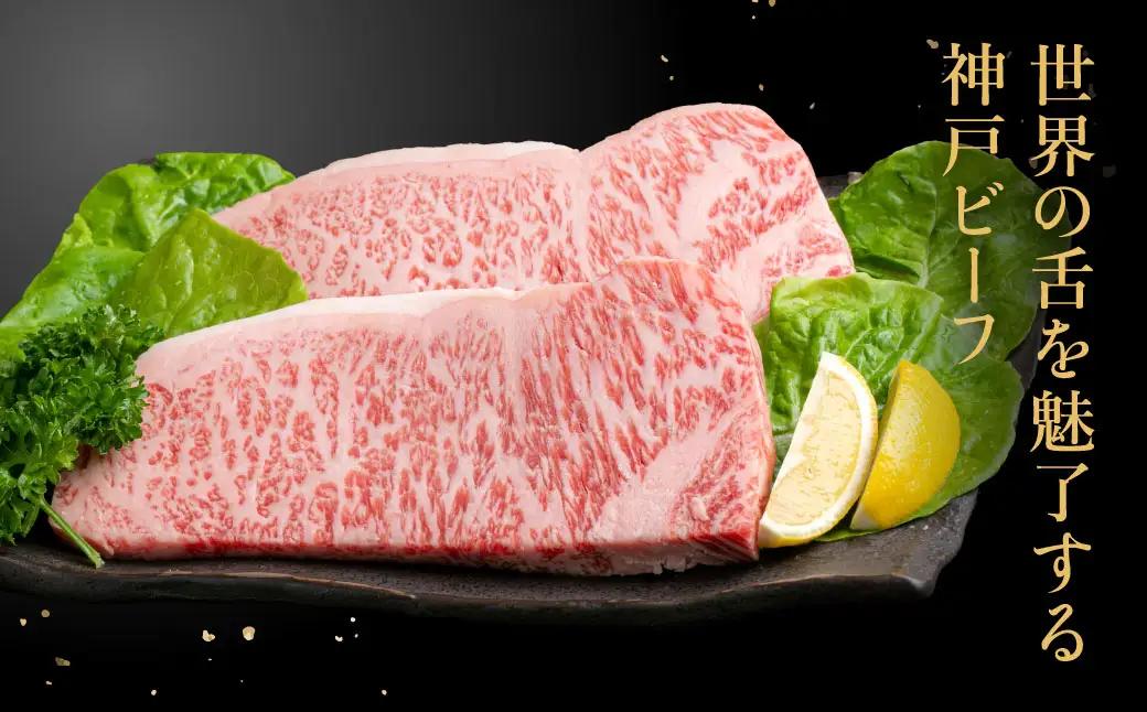 神戸牛 ロースステーキ500g（250g×2枚）TYST5