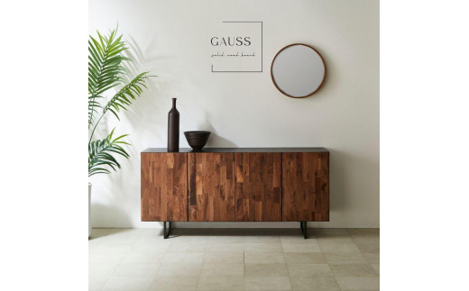 
            【 GAUSS 】サイドボード【160cm】WN色
          