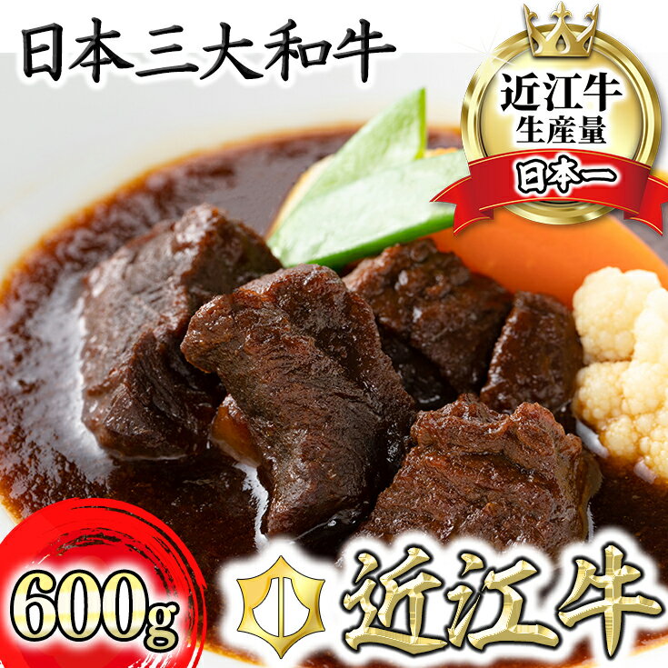 【ふるさと納税】【カネ吉山本】近江牛ビーフシチュー3個入り【600g（200g×3個）】 牛肉 国産 ブランド牛