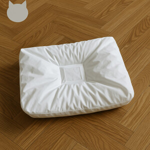 猫ベッド 国産日本製 ねこのためのまくら Lサイズ 大きめで丸洗いできる【1675948】