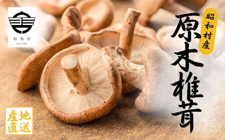 昭和村産原木しいたけ200g×4パック 椎茸 しいたけ きのこ 茸 料理 調理 ご飯 ごはん 原木しいたけ 野菜【青木農園】