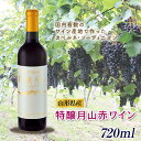 【ふるさと納税】特醸月山赤ワイン F2Y-0781