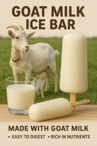 ヤギミルクアイスバー 80ml×10p ❘ アイス ヤギ ミルク 兵庫県 上郡町