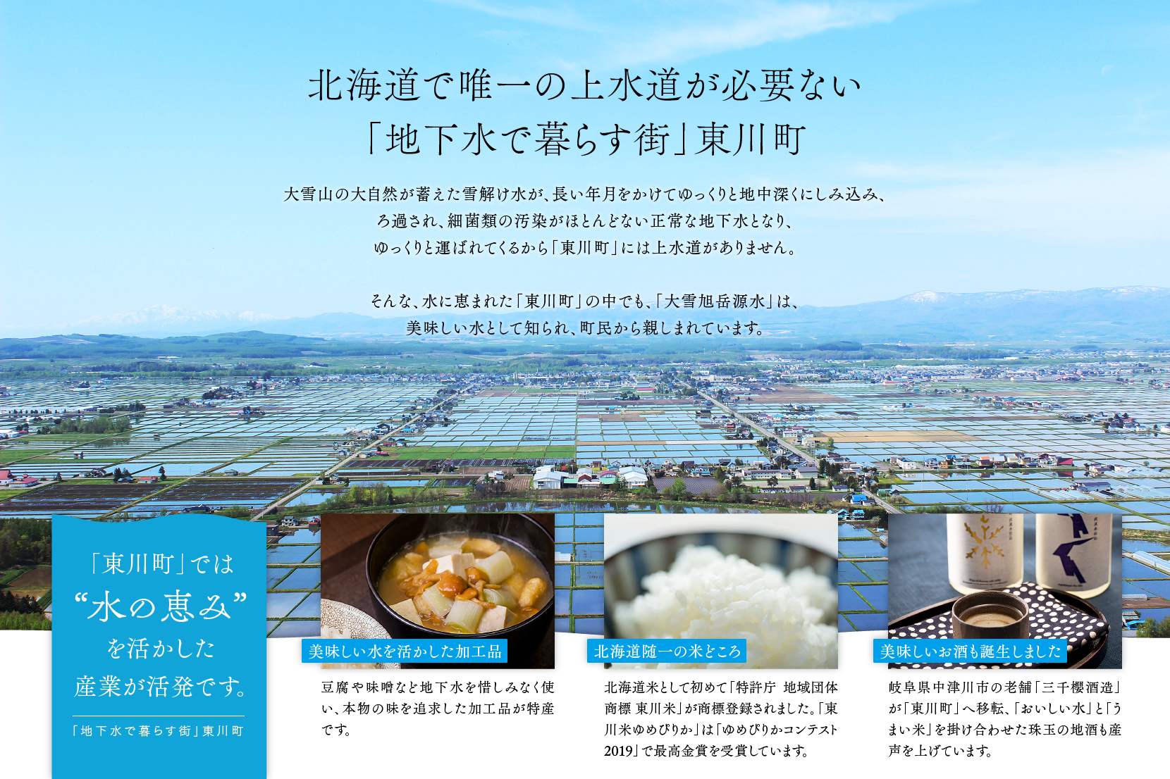 【R７年産新米】【6ヵ月定期便】東川米 ななつぼし「白米」5kg+水セット（2026年1月下旬より発送予定）