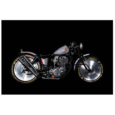 ふるさと納税 太田市 G CLASSIC CUSTOM PAINT　18インチ　リアホイールカバー　SR400/500 |  | 01